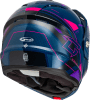 GMAX MD-74S SPECTRE SNOW HELMET W/ ELEC SHLD BLUE/PINK/PURPLE - Image 4 of 0