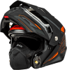 GMAX MD-74S SPECTRE SNOW HELMET W/ ELEC SHIELD MATTE BLACK/RED - Image 5 of 0