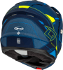 GMAX MD-74S SPECTRE SNOW HELMET W/ ELEC SHIELD MATTE BLUE/GRN - Image 4 of 0