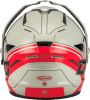 GMAX MD-74S SPECTRE SNOW HELMET W/ ELECTRIC SHIELD WHITE/RED - Image 2 of 0