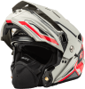 GMAX MD-74S SPECTRE SNOW HELMET W/ ELECTRIC SHIELD WHITE/RED - Image 5 of 0