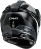 GMAX GM-11 DECIMA HELMET BLACK/GREY/WHITE - Image 4 of 0