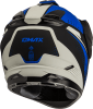 GMAX GM-11 DECIMA HELMET MATTE BLACK/BLUE - Image 4 of 0