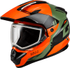 GMAX GM-11 RONIN HELMET ORANGE/GREEN/BLACK - Image 1 of 0