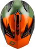 GMAX GM-11 RONIN HELMET ORANGE/GREEN/BLACK - Image 3 of 0