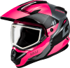 GMAX GM-11S RONIN SNOW HELMET BLACK/GREY/PINK - Image 1 of 0