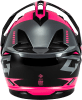 GMAX GM-11S RONIN SNOW HELMET BLACK/GREY/PINK - Image 2 of 0