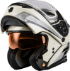GMAX MD-01S TRANSISTOR SNOW HELMET WHITE/GREY/BLACK - Image 5 of 0