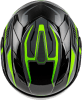 GMAX MD-01S TRANSISTOR SNOW HELMET W ELEC SHLD BLK/GREY/GREEN - Image 3 of 0