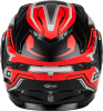 GMAX MD-01S TRANSISTOR SNOW HELMET W ELECTRIC SHIELD BLACK/RED - Image 2 of 0
