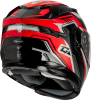 GMAX MD-01S TRANSISTOR SNOW HELMET W ELECTRIC SHIELD BLACK/RED - Image 4 of 0