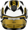 GMAX MD-01 VOLTA HELMET WHITE/GOLD/BLACK METALLIC - Image 2 of 0