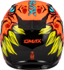 GMAX YOUTH GM-49Y DRAX SNOW HELMET ORANGE - Image 2 of 0
