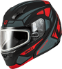 GMAX MD-04S SECTOR SNOW HELMET MATTE BLACK/RED - Image 1 of 0