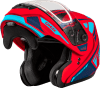 GMAX MD-04S SECTOR SNOW HELMET MATTE RED/BLUE - Image 5 of 0