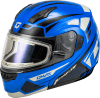 GMAX MD-04S SECTOR SNOW HELMET W/ ELECTRIC SHIELD BLUE/BLACK - Image 1 of 0