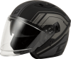 GMAX OF-87 DUKE HELMET W/LED LIGHT MATTE BLK/GREY - Image 2 of 0