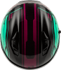 GMAX OF-87 DUKE HELMET W/LED LIGHT BLK/AQUA/CORAL - Image 4 of 0