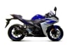 Brocks Yamaha Termignoni Slip-On Force  Stainless/Carbon Muffler/Carbon End Cap YZF-R3 (15-20) - Image 1 of 0
