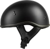 HIGHWAY 21 .357 SOLID HALF HELMET MATTE BLACK - Image 1 of 0