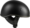 HIGHWAY 21 .357 SOLID HALF HELMET MATTE BLACK - Image 3 of 0