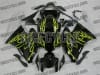Honda CBR 1000RR Yellow Fire Flame Fairings - Image 1 of 0