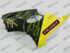 Kawasaki ZX6R Yellow Flame Kanji Fairings - Image 2 of 0