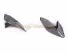 KTM 790 Adventure/R Rally 2020-Present Carbon Fiber Headlight Mask Spoiler Twill - Image 4 of 0