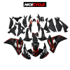 Motorcycle Fairings Kit - 11-14 Honda CBR250R Black/Red fairings | DSC0092 - Image 3 of 0