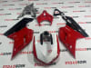 Ducati 848 1098 1198 motorcycle fairings full kit in red and black - Image 2 of 0
