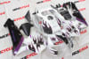 Honda CBR 600RR Black/Purple Flame on White Fairings - Image 3 of 0