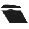 Harley 94-13 Denim Black Stretched Saddlebags - Image 3 of 0