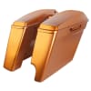 Harley Touring 2-Into-1 Extended 4 Inch Stretched Saddlebags - Image 1 of 0