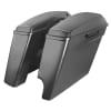 Harley Touring 2-Into-1 Extended 4 Inch Stretched Saddlebags - Image 1 of 0