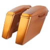 Harley Touring Dual Blocked 4 Inch Stretched Saddlebags - Image 1 of 0