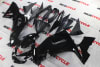 Motorcycle Fairings Kit - 2006-2008 Kawasaki Ninja 650R / ER6s Solid Black Fairings | #KAW31 - Image 3 of 0