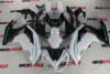 Motorcycle Fairings Kit - 2012-2016 Kawasaki Ninja 650R / ER6s Gloss White/Black Fairings | KAW32 - Image 1 of 0