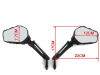 Universal Motorcycle Mirrors - Image 3 of 0