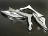 Universal Motorcycle Mirrors - Image 2 of 0