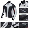 Motorcycle Jacket Motorbike Biker Waterproof Jackets Windproof Full Body Protective Gear CE Armoured Summer Winter For Men - White - Image 3 of 0