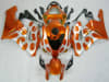 Motorcycle Fairings Kit - 2004-2005 Honda CBR 1000RR Metallic Orange Tribal Fairings | NH10405-2 - Image 1 of 0