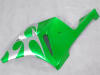 Motorcycle Fairings Kit - 2004-2005 Honda CBR 1000RR Silver Tribal/Green Fairings | NH10405-40 - Image 5 of 0