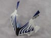 Motorcycle Fairings Kit - 2004-2005 Honda CBR 1000RR Blue Fire/White Fairings | NH10405-45 - Image 4 of 0