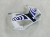 Motorcycle Fairings Kit - 2004-2005 Honda CBR 1000RR White/Blue Flame Fairings | NH10405-86 - Image 3 of 0