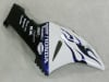 Motorcycle Fairings Kit - 2004-2005 Honda CBR 1000RR White/Blue Flame Fairings | NH10405-86 - Image 4 of 0
