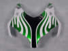 Motorcycle Fairings Kit - 2008-2011 Honda CBR 1000RR White/Green Flame Fairings | NH10811-11 - Image 3 of 0