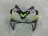 Motorcycle Fairings Kit - 2004-2006 Honda CBR 600 F4i Black Movistar Fairings | NH60406-13 - Image 3 of 0