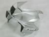 Motorcycle Fairings Kit - 2004-2006 Honda CBR 600 F4i Silver/Black OEM Style Fairings | NH60406-21 - Image 4 of 0