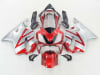 Motorcycle Fairings Kit - Silver/Candy Red 2004-2006 Honda CBR 600 F4i Motorcycle Fairings | NH60406-32 - Image 1 of 0