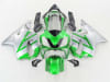 Motorcycle Fairings Kit - 2004-2006 Honda CBR 600 F4i Metallic Green/Silver Fairings | NH60406-34 - Image 1 of 0